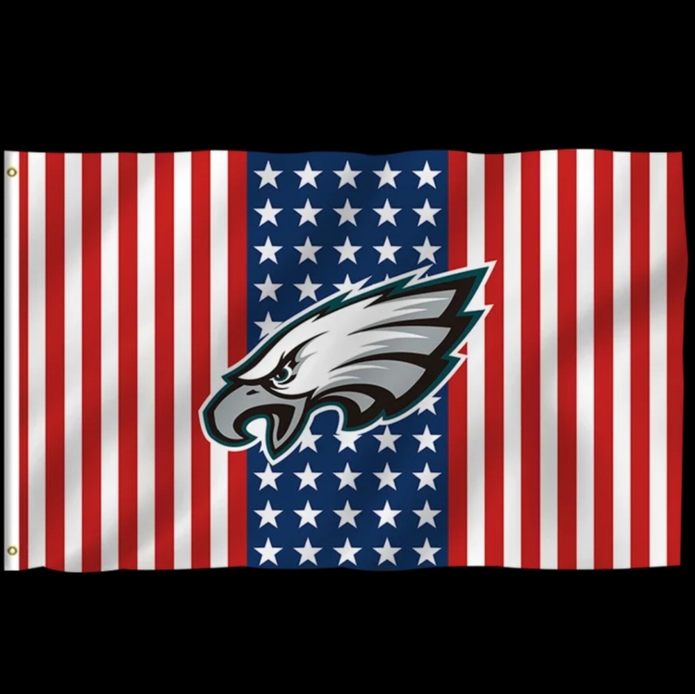 Philadelphia Eagles USA Flag 5ft X 3ft